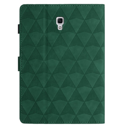 For Samsung Galaxy Tab A 10.5 T590 Diamond Texture Embossed Leather Smart Tablet Case(Green) by bashfashion