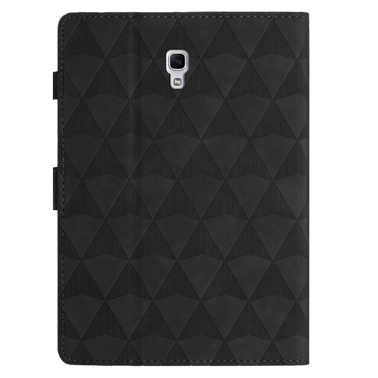 For Samsung Galaxy Tab A 10.5 T590 Diamond Texture Embossed Leather Smart Tablet Case(Black) by bashfashion