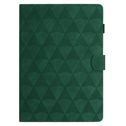 For Samsung Galaxy Tab A7 Lite T220 Diamond Texture Embossed Leather Tablet Case(Green) by bashfashion