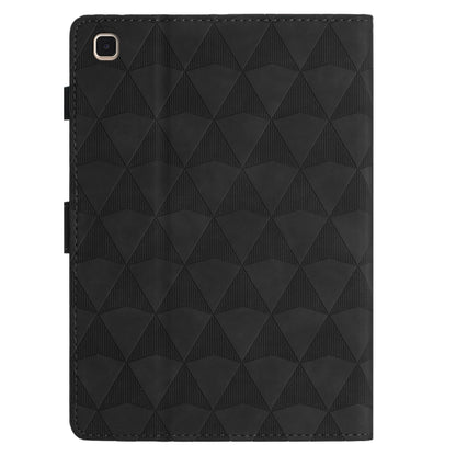 For Samsung Galaxy Tab A7 Lite T220 Diamond Texture Embossed Leather Tablet Case(Black) by bashfashion