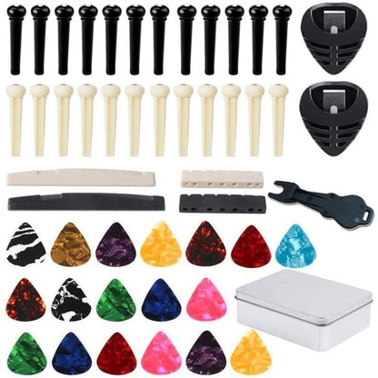 50 in 1 Guitar Pegs Set by bashfashion