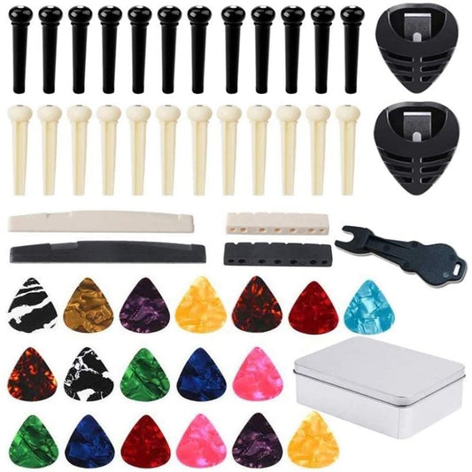 50 in 1 Guitar Pegs Set by bashfashion