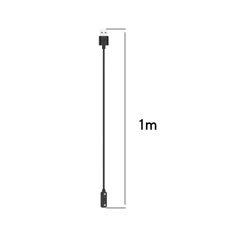 For Xplora X6 Play Children Magnetic Watch Charging Cable, Length: 1m(Black) by bashfashion