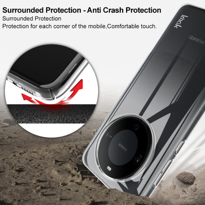 For Huawei Mate 60 imak Wing II Pro Series Wear-resisting Crystal Phone Case(Transparent) by imak