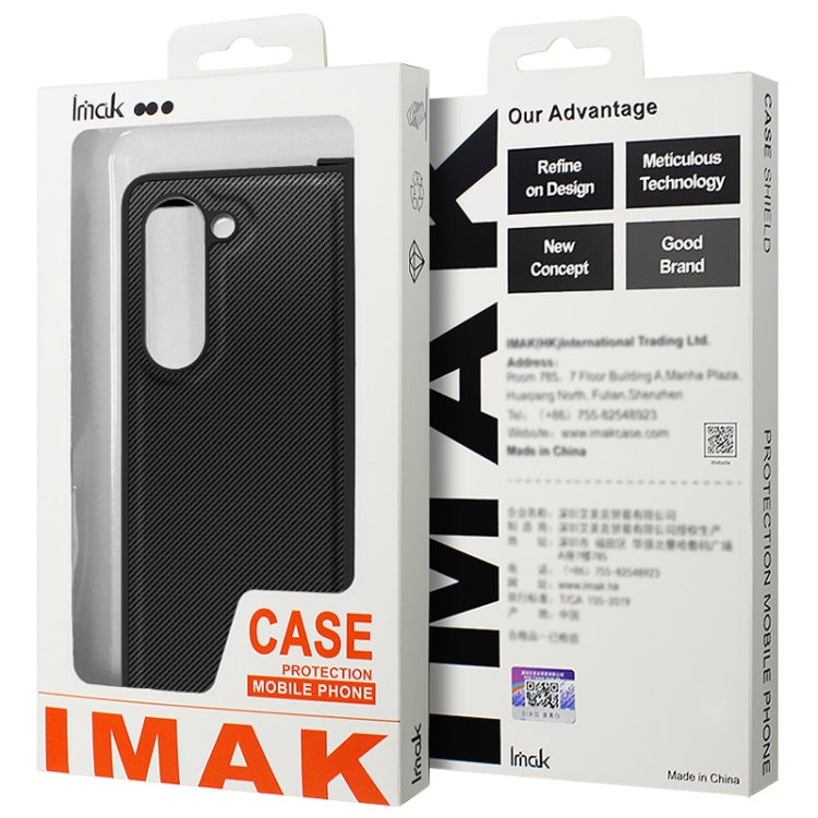 For Honor Magic Vs2 imak Ruiyi Series PU + PC Phone Case(Carbon Fiber Texture) by imak