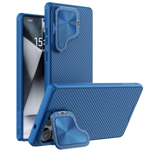 For Samsung Galaxy S25 Ultra 5G NILLKIN CamShield Prop PC Phone Case(Blue) by NILLKIN