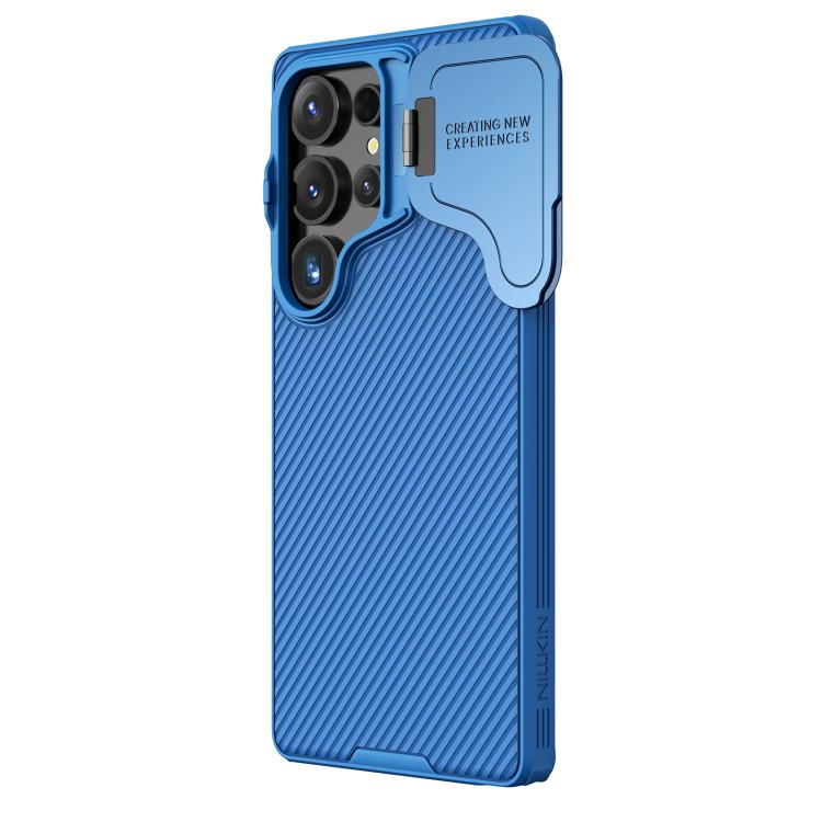 For Samsung Galaxy S25 Ultra 5G NILLKIN CamShield Prop PC Phone Case(Blue) by NILLKIN