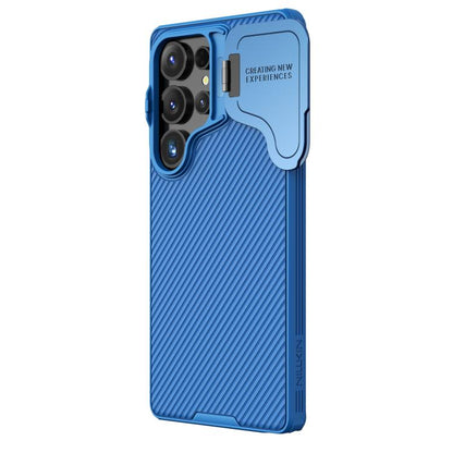 For Samsung Galaxy S25 Ultra 5G NILLKIN CamShield Prop PC Phone Case(Blue) by NILLKIN
