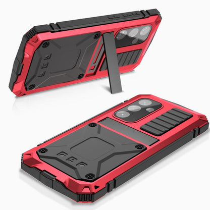 For Samsung Galaxy S25+ 5G R-JUST Life Waterproof Dustproof Shockproof Phone Case(Red) by R-JUST
