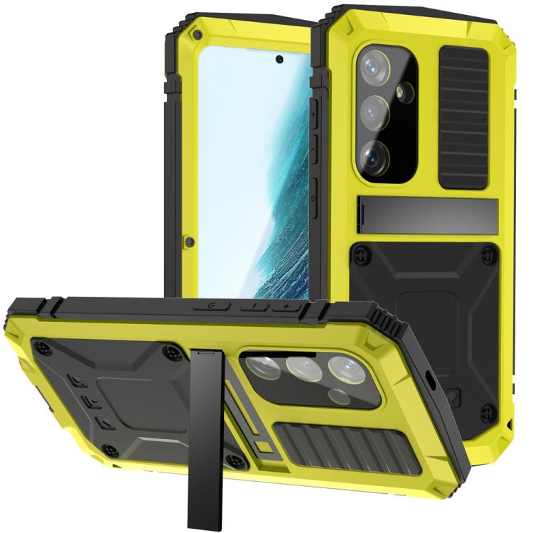 For Samsung Galaxy S25+ 5G R-JUST Life Waterproof Dustproof Shockproof Phone Case(Yellow) by R-JUST