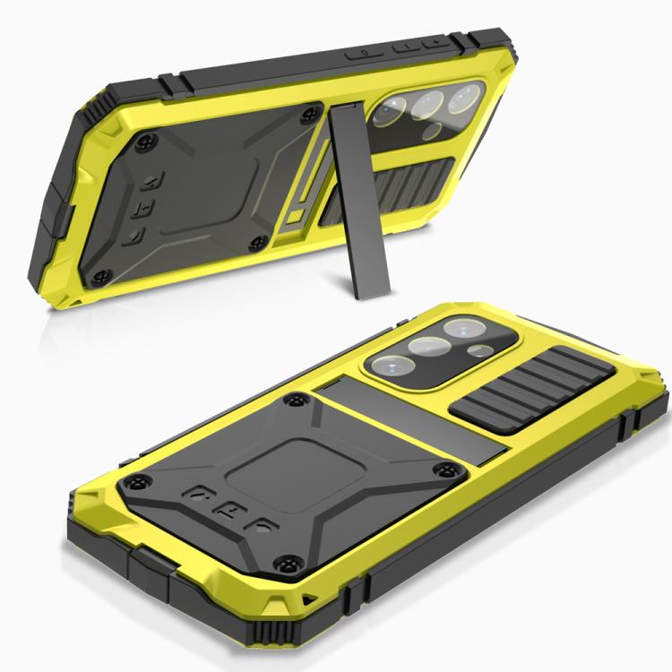 For Samsung Galaxy S25+ 5G R-JUST Life Waterproof Dustproof Shockproof Phone Case(Yellow) by R-JUST