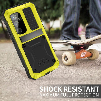 For Samsung Galaxy S25+ 5G R-JUST Life Waterproof Dustproof Shockproof Phone Case(Yellow) by R-JUST