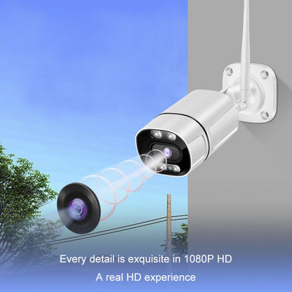 Q39 Motion Tracking Night Vision Smart Camera Supports Voice Intercom, Plug Type:UK Plug(White) by bashfashion