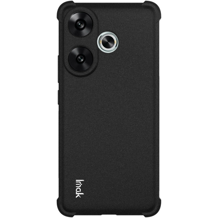 For Xiaomi Redmi Turbo3 5G imak Shockproof Airbag TPU Phone Case(Matte Black) by imak