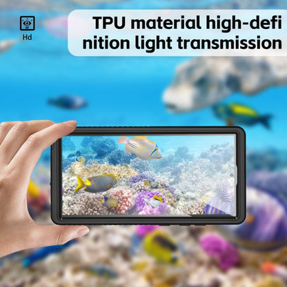 For Samsung Galaxy S24 Ultra 5G RedPepper IP68 Waterproof Phone Case(Black) by RedPepper