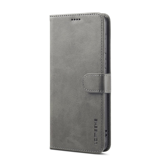 For Huawei Mate 60 LC.IMEEKE Calf Texture Leather Phone Case(Grey) by LC.IMEEKE