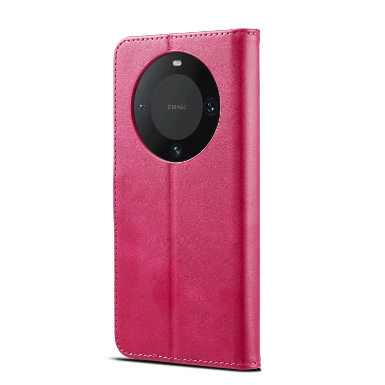For Huawei Mate 60 Pro / 60 Pro+ LC.IMEEKE Calf Texture Leather Phone Case(Red) by LC.IMEEKE