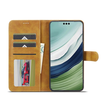 For Huawei Mate 60 Pro / 60 Pro+ LC.IMEEKE Calf Texture Leather Phone Case(Brown) by LC.IMEEKE