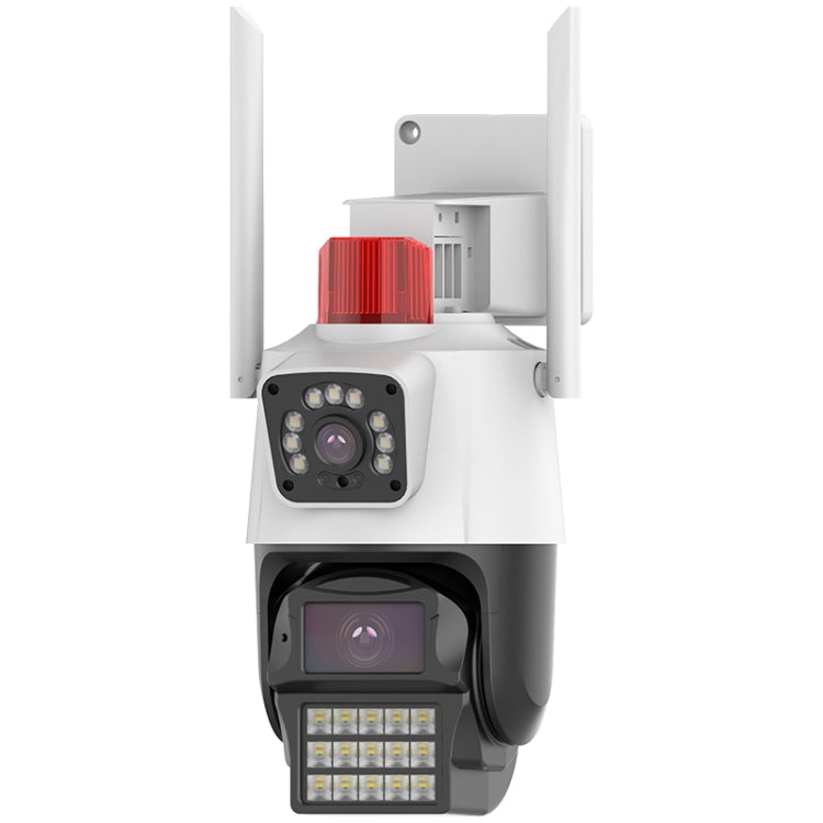 QX87 4MP WiFi Dual Camera Supports Two-way Voice Intercom & Humanoid Detection(US Plug)