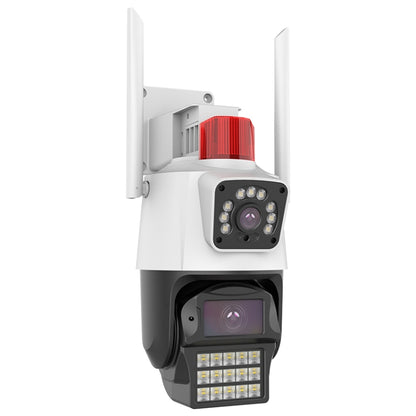 QX87 4MP WiFi Dual Camera Supports Two-way Voice Intercom & Humanoid Detection(AU Plug) by bashfashion