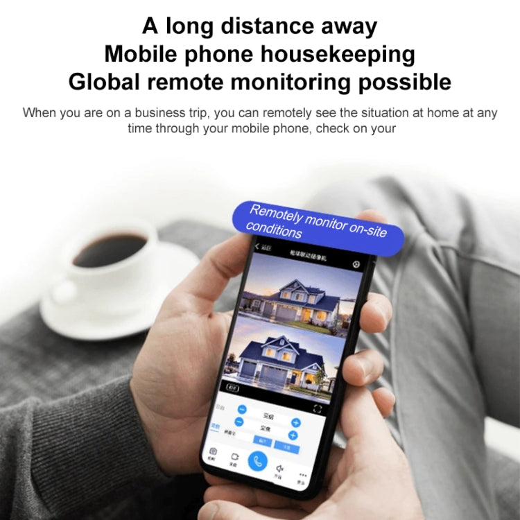 QX87 4MP WiFi Dual Camera Supports Two-way Voice Intercom & Humanoid Detection(AU Plug) by bashfashion