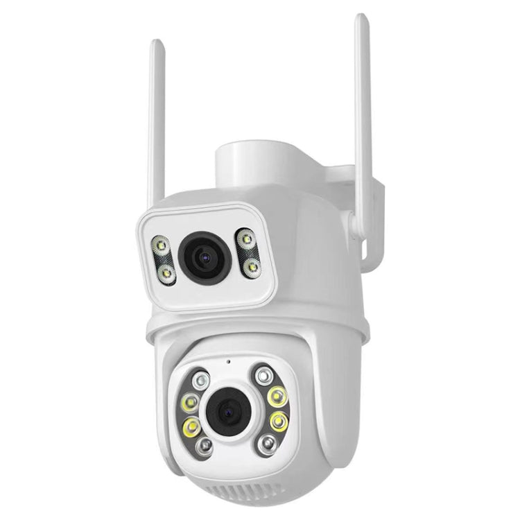 QX95 6MP WiFi Dual Camera Supports Two-way Voice Intercom & AI Recognition(AU Plug) by bashfashion