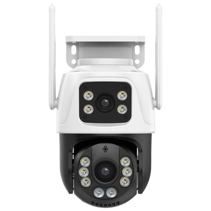 QX101 6MP WiFi Dual Camera Supports Two-way Voice Intercom & Infrared Night Vision(US Plug) by bashfashion