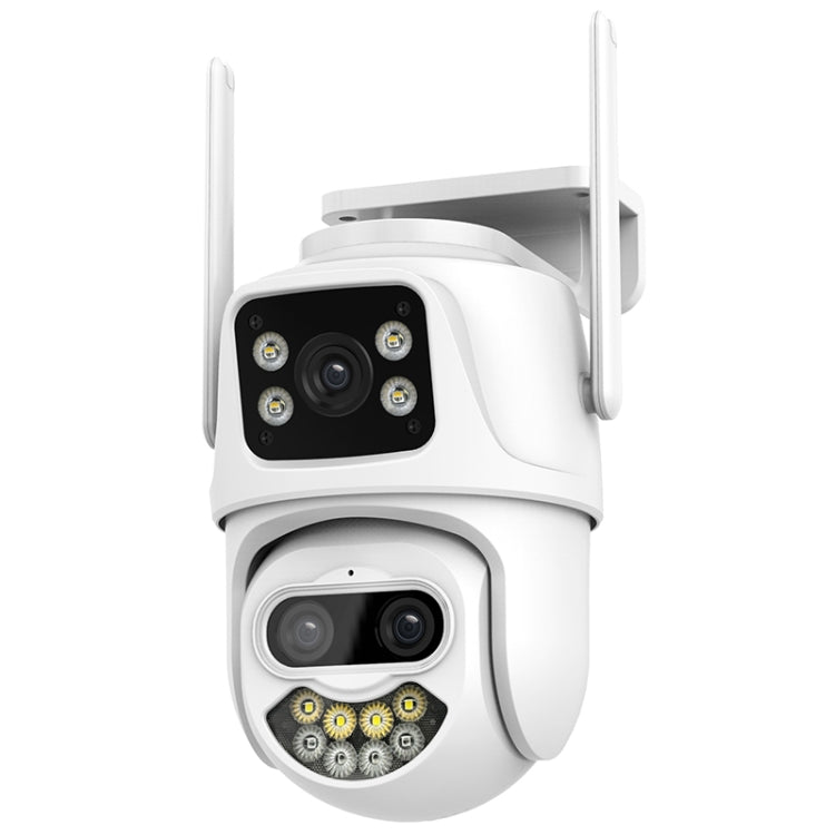 QX102 3MP WiFi Triple Camera Supports Two-way Voice Intercom & Infrared Night Vision(AU Plug) by bashfashion