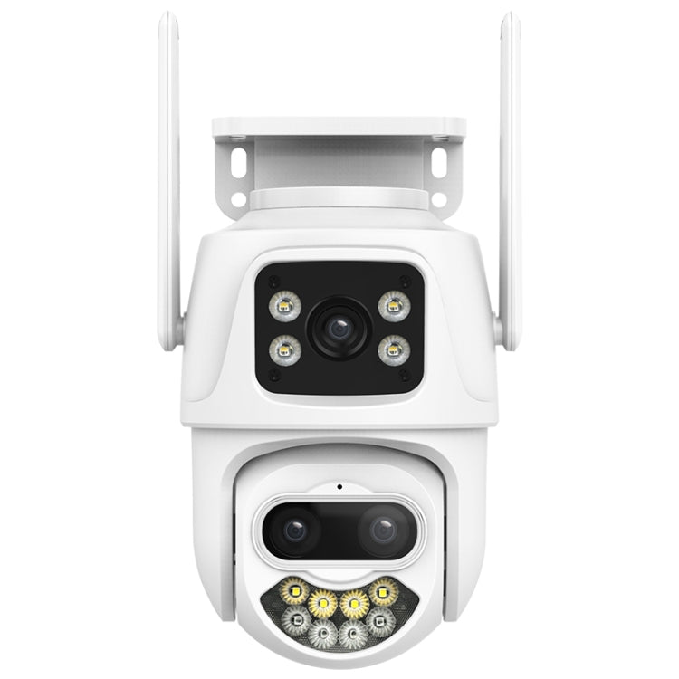 QX102 3MP WiFi Triple Camera Supports Two-way Voice Intercom & Infrared Night Vision(UK Plug) by bashfashion