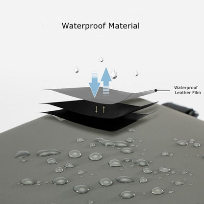 Cwatcun D107 Large Capacity Photography Backpack Shoulders Laptop Camera Bag, Size:22 x 36 x 16cm(Khaki) by Cwatcun