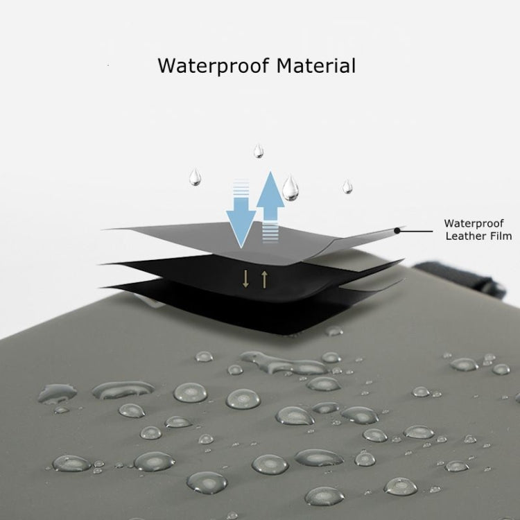 Cwatcun D107 Large Capacity Photography Backpack Shoulders Laptop Camera Bag, Size:22 x 36 x 16cm(Grey) by Cwatcun