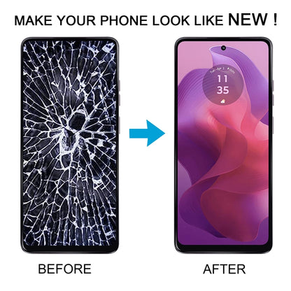 For Motorola Moto G24 OEM LCD Screen with Digitizer Full Assembly by bashfashion