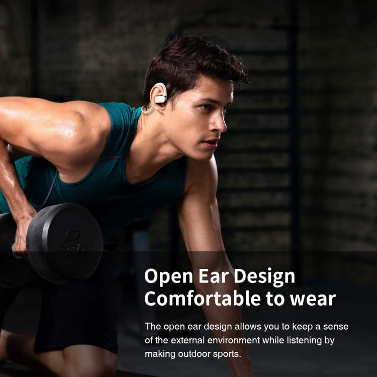 Hileo Hi77 TWS Waterproof Noise Reduction Sports Bluetooth Earphone(White) by Hileo