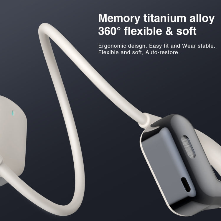 Hileo Hi77 TWS Waterproof Noise Reduction Sports Bluetooth Earphone(White) by Hileo