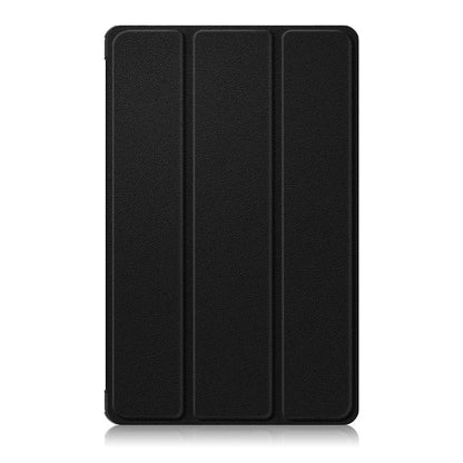 For Honor Pad X9a / X9 Pro Custer Pure Color 3-Fold Leather Tablet Case(Black) by bashfashion