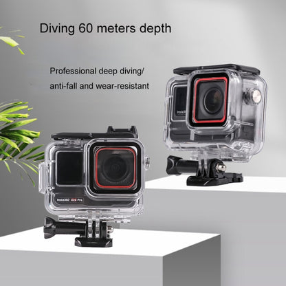 For Insta360 Ace 60m Underwater Waterproof Housing Case by bashfashion