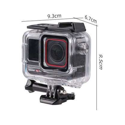 For Insta360 Ace Pro 60m Underwater Waterproof Housing Case by bashfashion