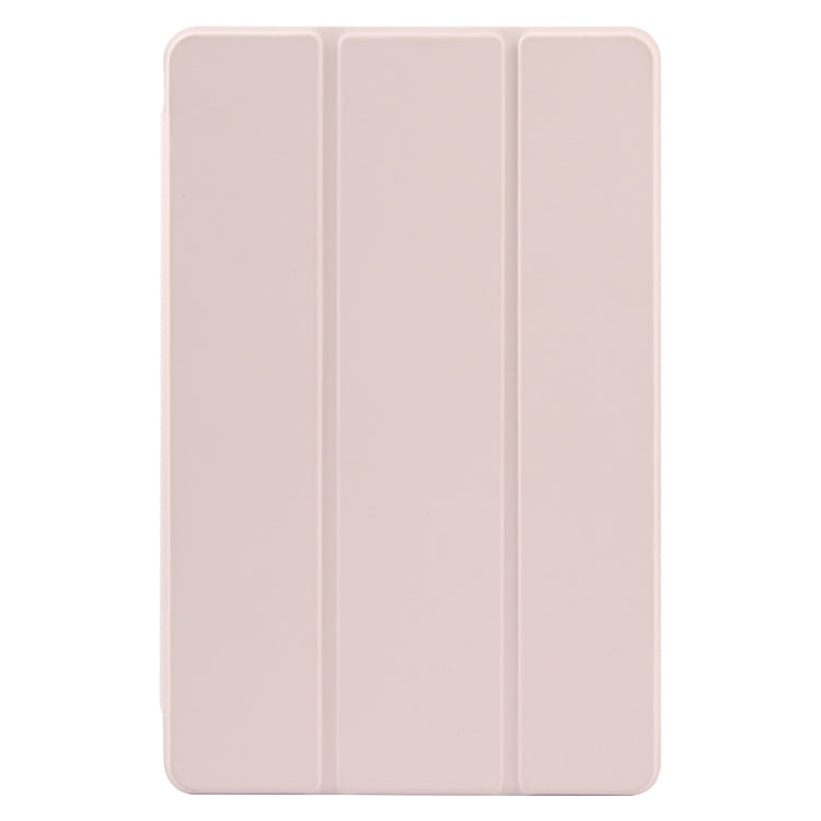 For Honor Pad GT Pro Tri-fold Silicone Leather Tablet Case(Pink) by bashfashion