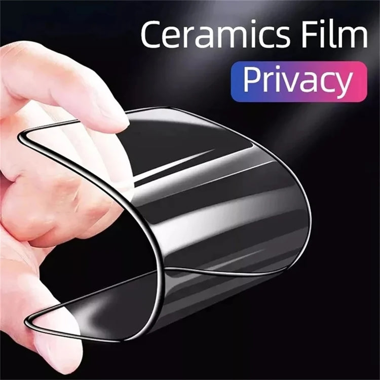 For iPhone 15 Pro Full Coverage Frosted Privacy Ceramic Film by bashfashion