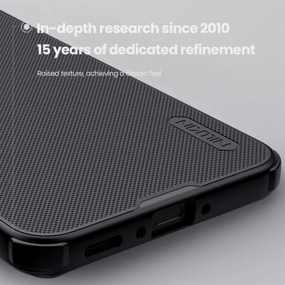 For Samsung Galaxy A56 5G NILLKIN Frosted Shield Pro Magnetic Phone Case(Black) by NILLKIN