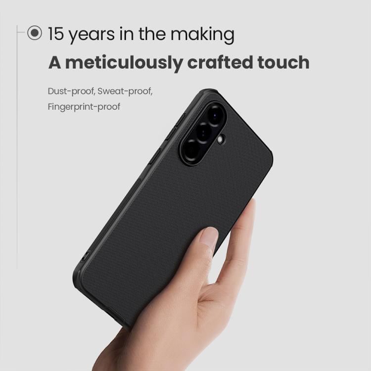 For Samsung Galaxy A56 5G NILLKIN Frosted Shield Pro Magnetic Phone Case(Black) by NILLKIN