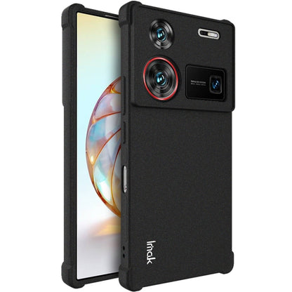 For ZTE nubia Z60 Ultra 5G imak Shockproof Airbag TPU Phone Case(Matte Black) by imak