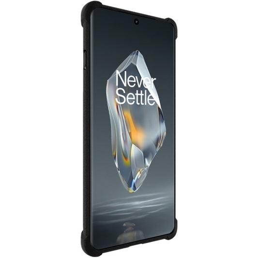 For OnePlus Ace 3 5G imak Shockproof Airbag TPU Phone Case(Matte Black) by imak