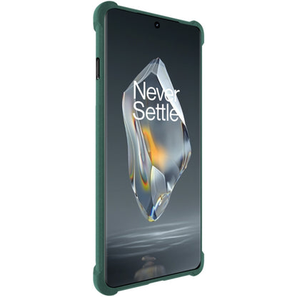For OnePlus Ace 3 5G imak Shockproof Airbag TPU Phone Case(Matte Green) by imak