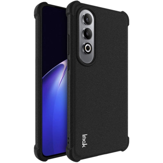 For OnePlus Nord CE4 5G / OPPO K12 5G imak Shockproof Airbag TPU Phone Case(Matte Black) by imak