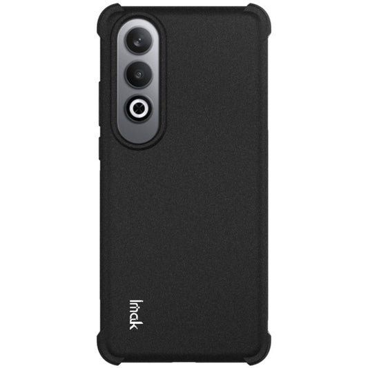 For OnePlus Nord CE4 5G / OPPO K12 5G imak Shockproof Airbag TPU Phone Case(Matte Black) by imak