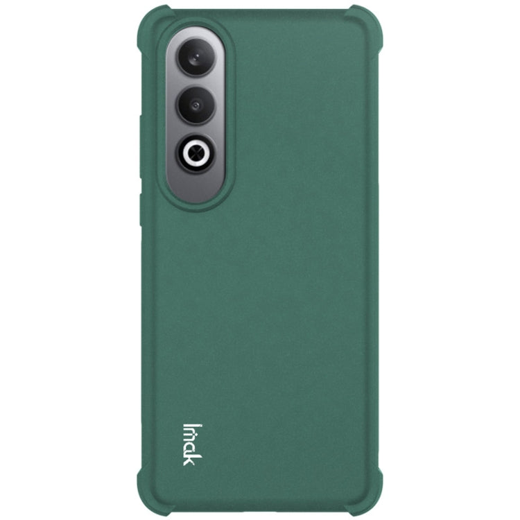 For OnePlus Nord CE4 5G / OPPO K12 5G imak Shockproof Airbag TPU Phone Case(Matte Green) by imak