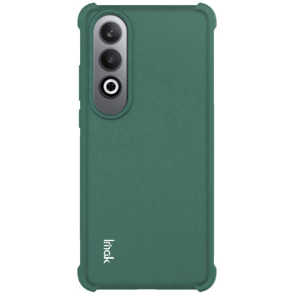 For OnePlus Nord CE4 5G / OPPO K12 5G imak Shockproof Airbag TPU Phone Case(Matte Green) by imak