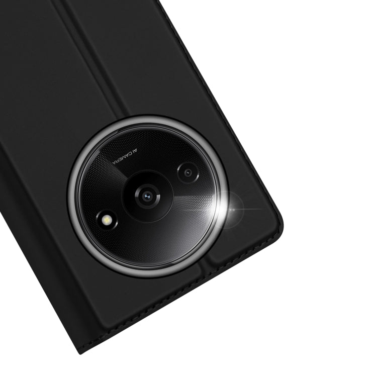 For Xiaomi Redmi A3 DUX DUCIS Skin Pro Series Flip Leather Phone Case(Black) by DUX DUCIS