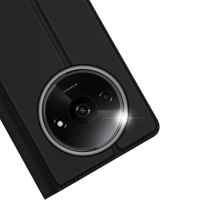 For Xiaomi Redmi A3 DUX DUCIS Skin Pro Series Flip Leather Phone Case(Black) by DUX DUCIS